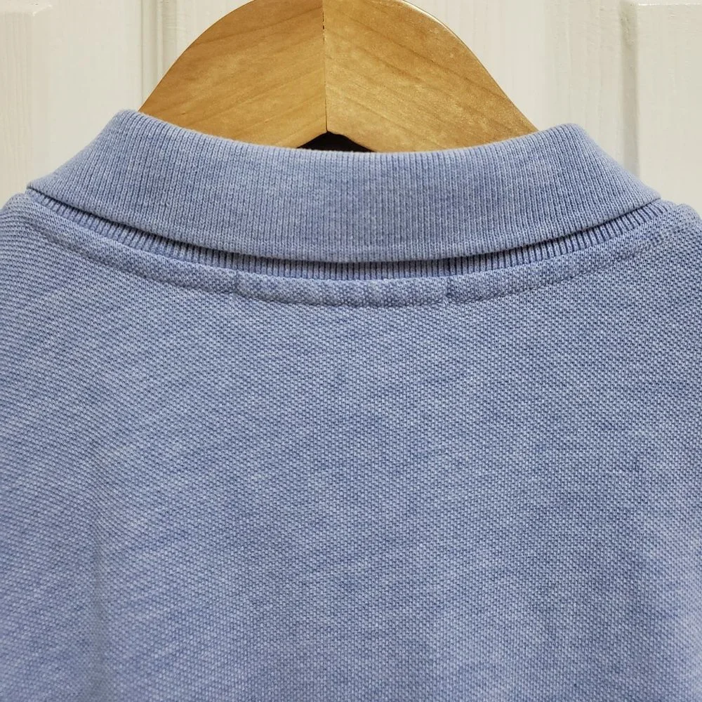 Polo Ralph Lauren Polo Shirt Mens Size XL Blue Cotton Short Sleeve Pony Preppy